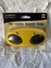 E-circuit FM Radio Boom Box