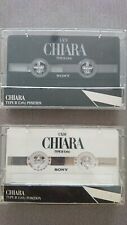 Audiocassette Sony Chiara Ux 70 e Ux 50 cromo usate vintage