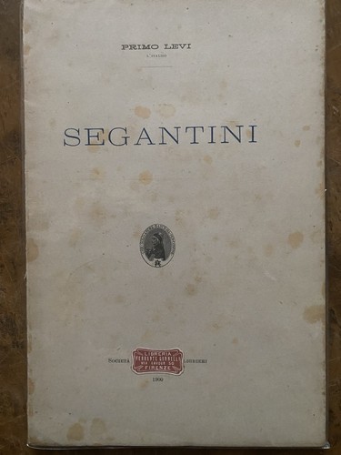 Primo levi segantini roma - segantini, 1900