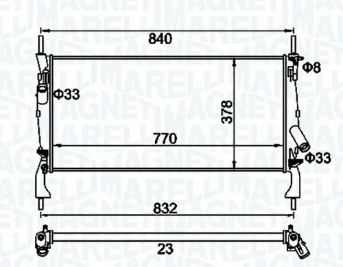 Radiatore ford transit - ford,