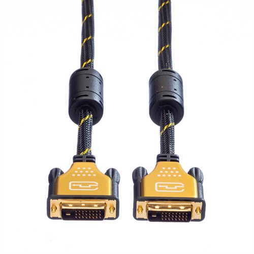 Cavo monitor oro dvi - monitor,
