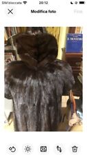 Cappotto da donna in visone maschio. 