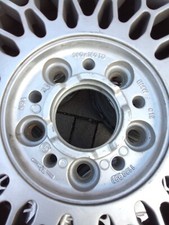 Cerchi BMW BBS appositamente costruiti per BMW Germania per serie 5 e 7 anni '80