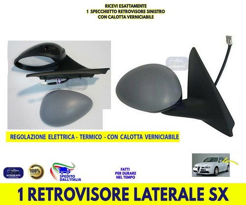 Specchietto laterale alfa 147 - laterale,
