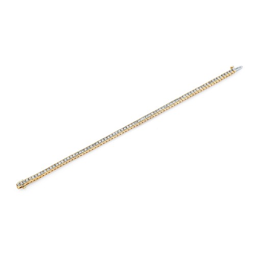Bracciale tennis oro giallo - bracciale,
