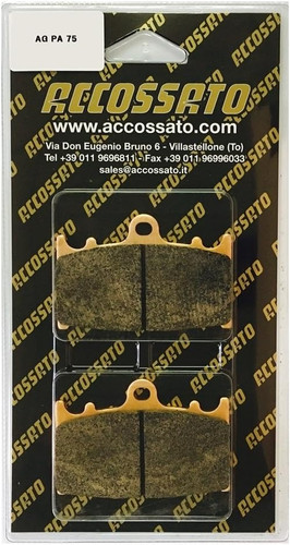 Pastiglia freno agpa75st - freno,