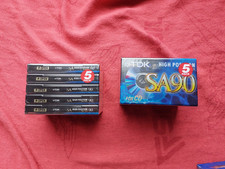 5 TDK SA 90 SA Super Avilyn