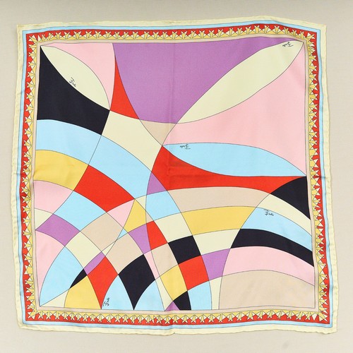 Emilio pucci sciarpa seta - sciarpa,