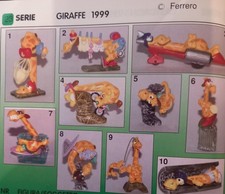 Sorprese Kinder Giraffe 1999