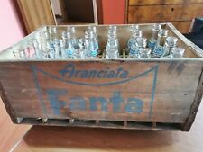 FANTA ARANCIATA - Rarissima Cassetta originale in legno con 24 bottiglie 200 ml