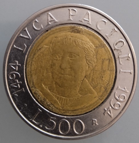 Moneta 500 lire rara luca - moneta,