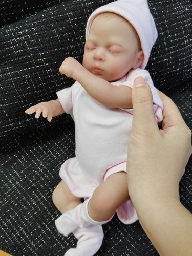 Mini bambola reborn pollici - bambola, 10