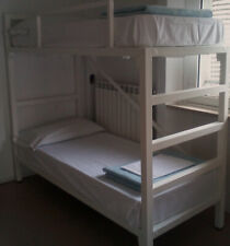 Letto a castello colore bianco in metallo