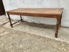 Grande tavolo rustico da refettorio in Rovere - Restaurato (in corso d'opera)