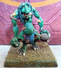 Warhammer Fantasy Marauder Troll con Lancio Roccia Vintage MM40/3 Cittadella Metallo