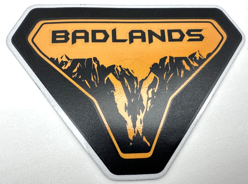 Ford bronco badlands emblema - bronco,