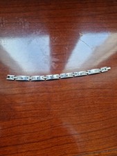 Bracciale Giorgio Armani Unisex In Buone Condizioni in acciaio inox