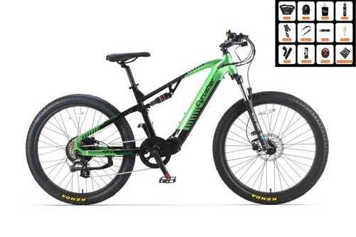 Cyrusher bicicletta elettrica - bicicletta,