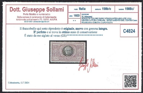 Regno 1923 lire manzoni - 5,
