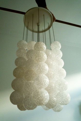 Lampada sospensione anni 70 - a,