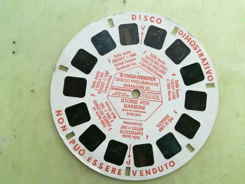 View master disco - view, dimostrativo