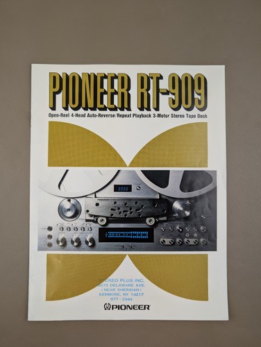 Pioneer 909 brochure 1068 - pioneer, d-1068