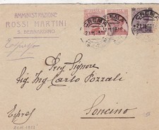 Storia postale regno  Lettera