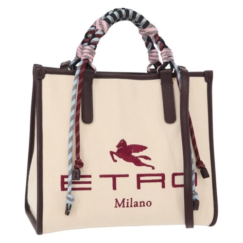 Etro borsa tote tela vie - etro,