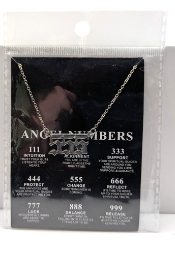 Collana numeri angelo - numeri, tono