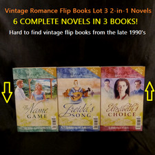 Vintage Romance Flip Books Lot