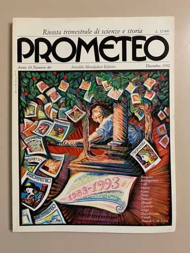 Prometeo anno 40 rivista - prometeo,
