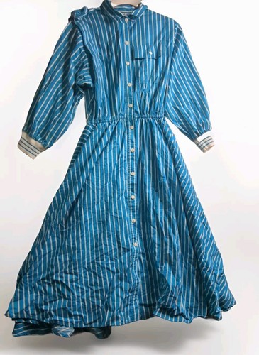 Abito vintage jsj righe con - abito,