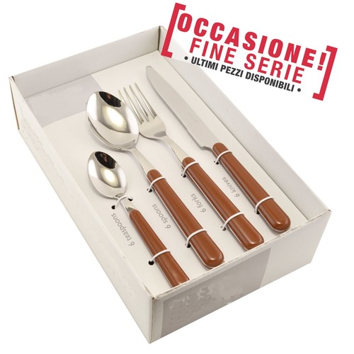 Servizio posate pezzi - servizio,