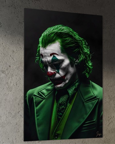 Quadro tela joker colorato - quadro, su