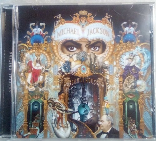 Michael jackson dangerous - cd,