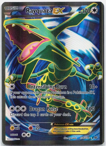 Rayquaza 104 108 cieli - ex,