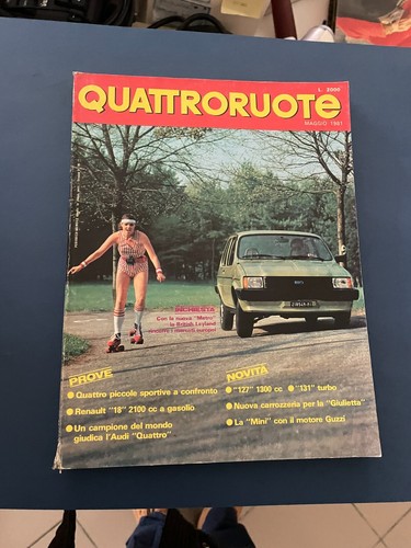Rivista quattroruote maggio - rivista,