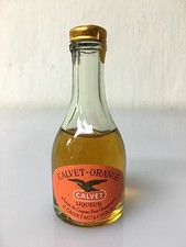 Mignon Miniature Calvet Liquore Orange Vintage