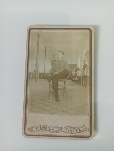 B153 foto cartonata - foto, albumina