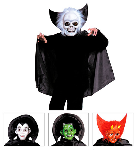 Maschera halloween con - halloween, capelli