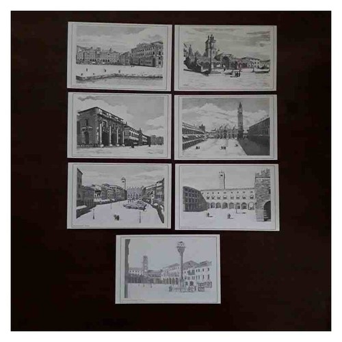 Cartoline piazze italia - cartoline,