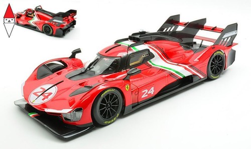 Burago ferrari 499p - 1/18,