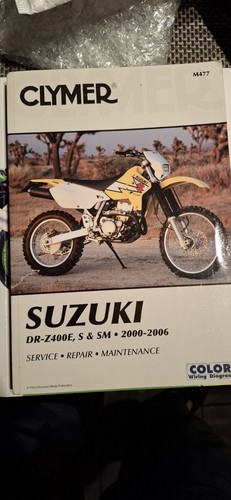 Clymer suzuki z400e sm - clymer, &