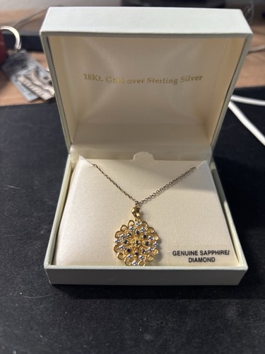 Collana con ciondolo - in, 18