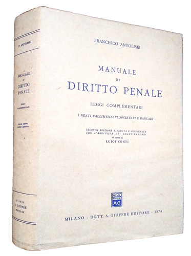 Antolisei manuale di diritto - manuale,