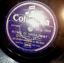 dischi 78 giri rari Sento