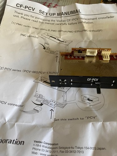 Vestax pcv replacement - vestax, cf-pcv