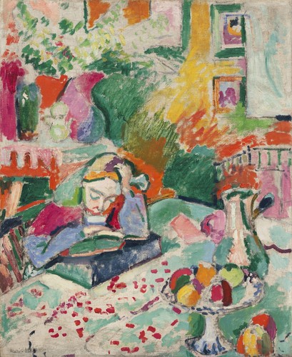 Henri matisse interior with - interior,
