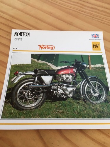 Norton 750 p11 1967 - norton, carte