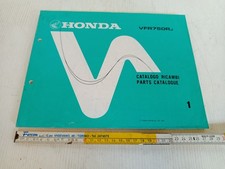 catalogo ricambi parts catalogue originale n1 1987 Honda VFR 750 R J RC 30